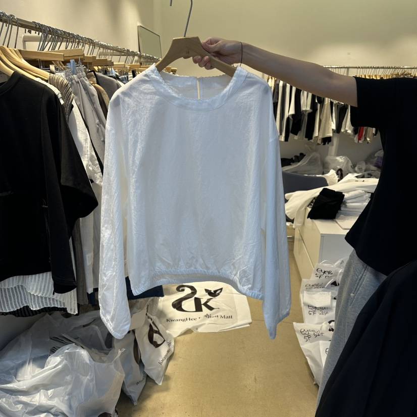 EYEFUL-Q韓國直郵實拍女士新款26春夏時尚熱賣襯衫蕾絲衫eyeful襯衫/蕾絲衫