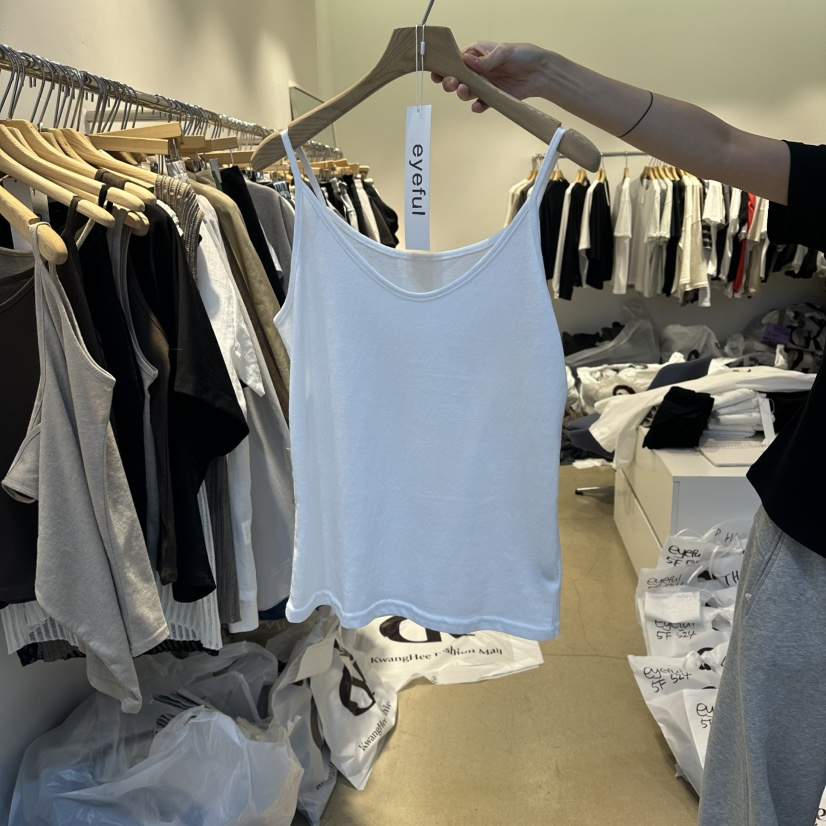 EYEFUL-Q韓國東大門直郵女士新款26春夏休閑時尚吊帶背心eyeful吊帶/背心