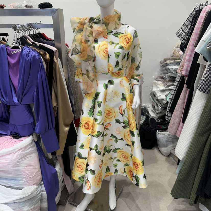 SENSIBLE-S韓國東大門代購女裝新品人氣連衣裙含腰帶歐根紗SENSIBLE連衣裙