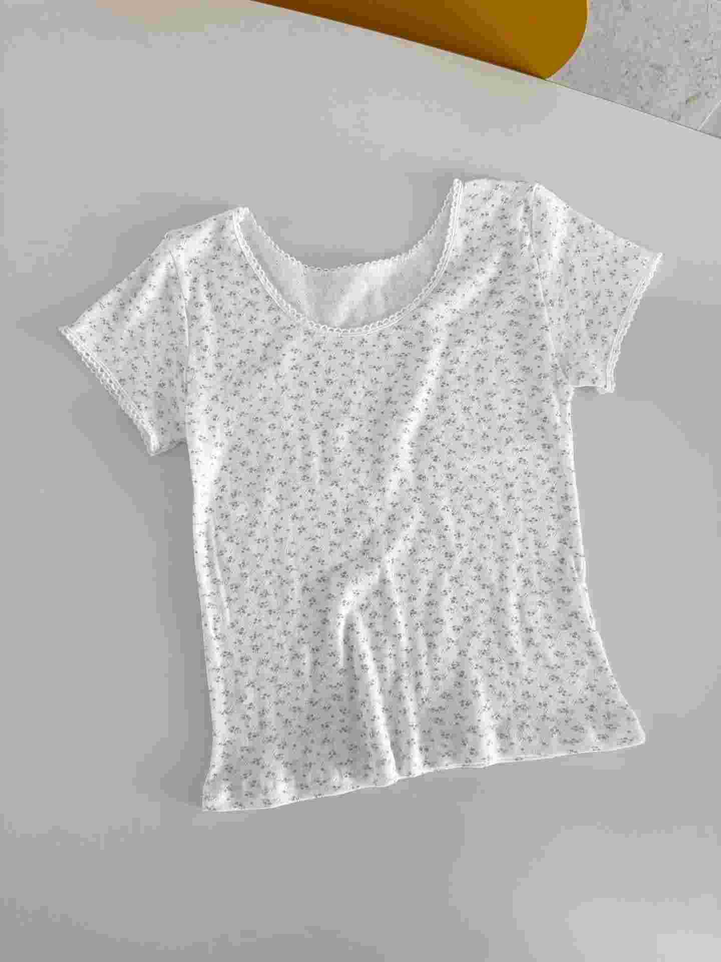 SLEEK-슬릭-OT韓國東大門代購女裝新品26春夏人氣T恤蕾絲SLEEKT恤