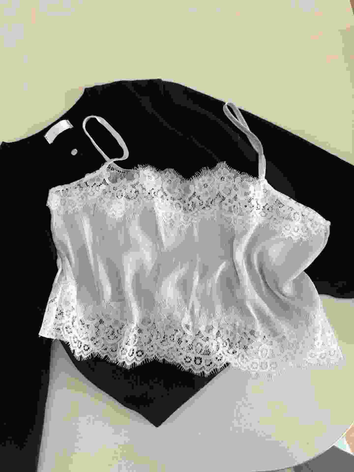 SLEEK-슬릭-OT韓國東大門直郵女士新品熱賣吊帶背心蕾絲SLEEK吊帶/背心