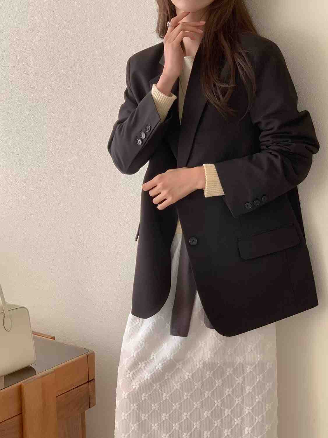 SUNDAY/FF韓國東大門代購女士新品休閑26春夏熱賣職業夾克SUNDAY/FF夾克