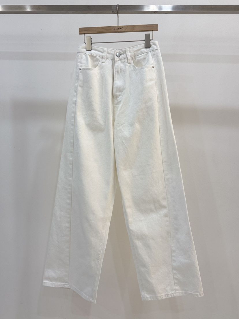 BLANC-A韓國東大門直郵女士新款推薦休閑職業人氣牛仔褲BLANC-A牛仔褲