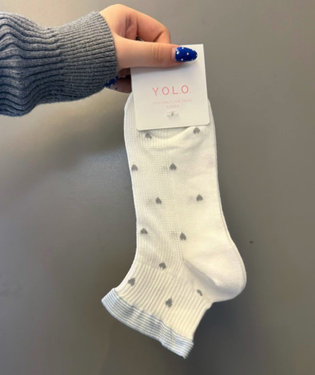 YOLO-P韓國直郵實拍女士新款26春夏人氣推薦熱賣職業襪子YOLO-P襪子
