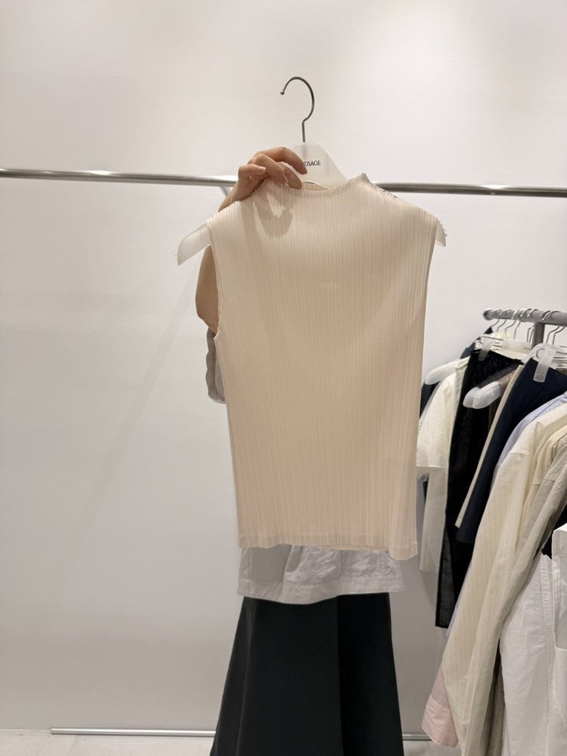 WOOD SAGE韓國東大門代購女裝新品26春夏休閑吊帶背心褶皺WOOD SAGE吊帶/背心