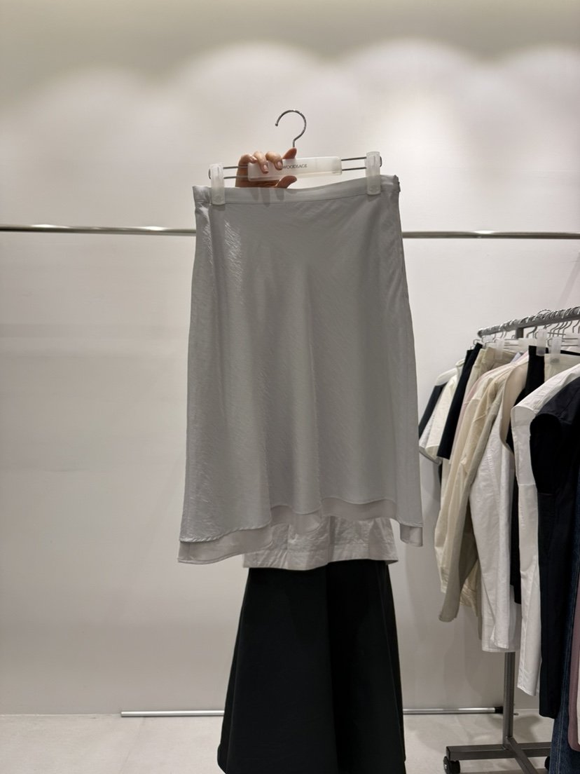 WOOD SAGE韓國直郵實拍女士新款26春夏推薦半身裙中短裙WOOD SAGE半身裙/中短裙