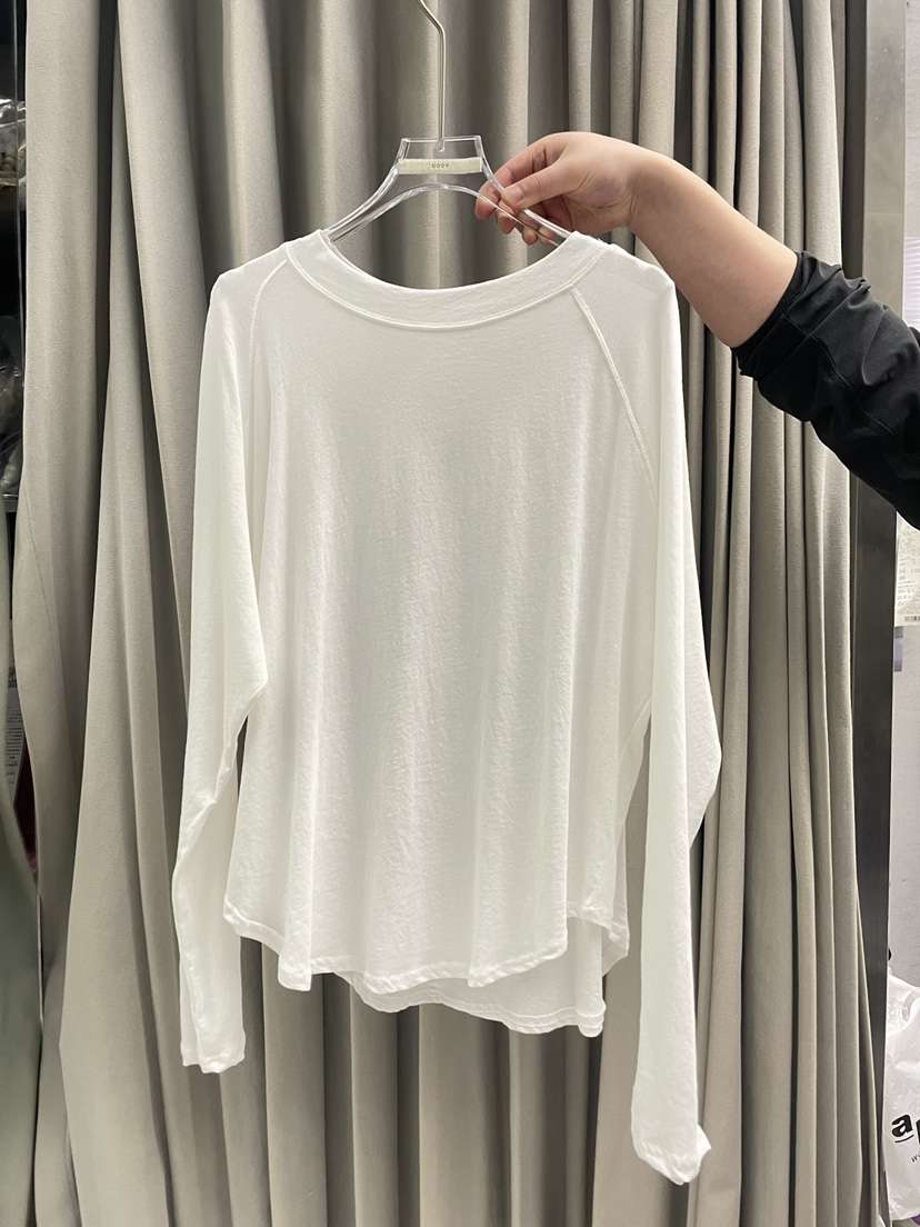 UOOV韓國代購女裝新款推薦休閑人氣熱賣職業時尚26春夏長袖T恤UOOV長袖T恤