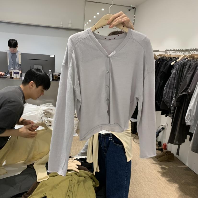 SELF SERVICE韓國東大門代購女裝新品人氣26春夏時尚針織衫SELF SERVICE針織衫