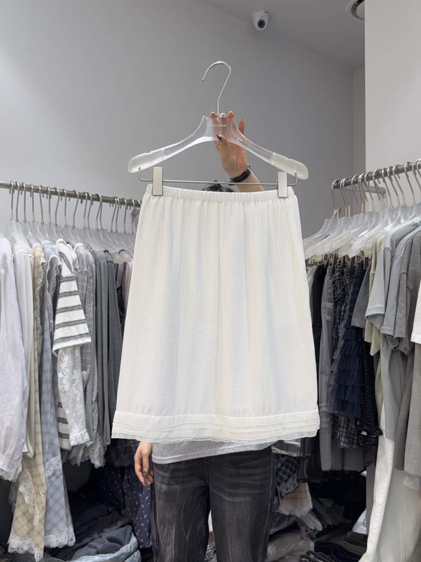 LOOKK/MIMME韓國東大門直郵女士新款休閑26春夏半身裙中短裙LOOKK/MIMME半身裙/中短裙