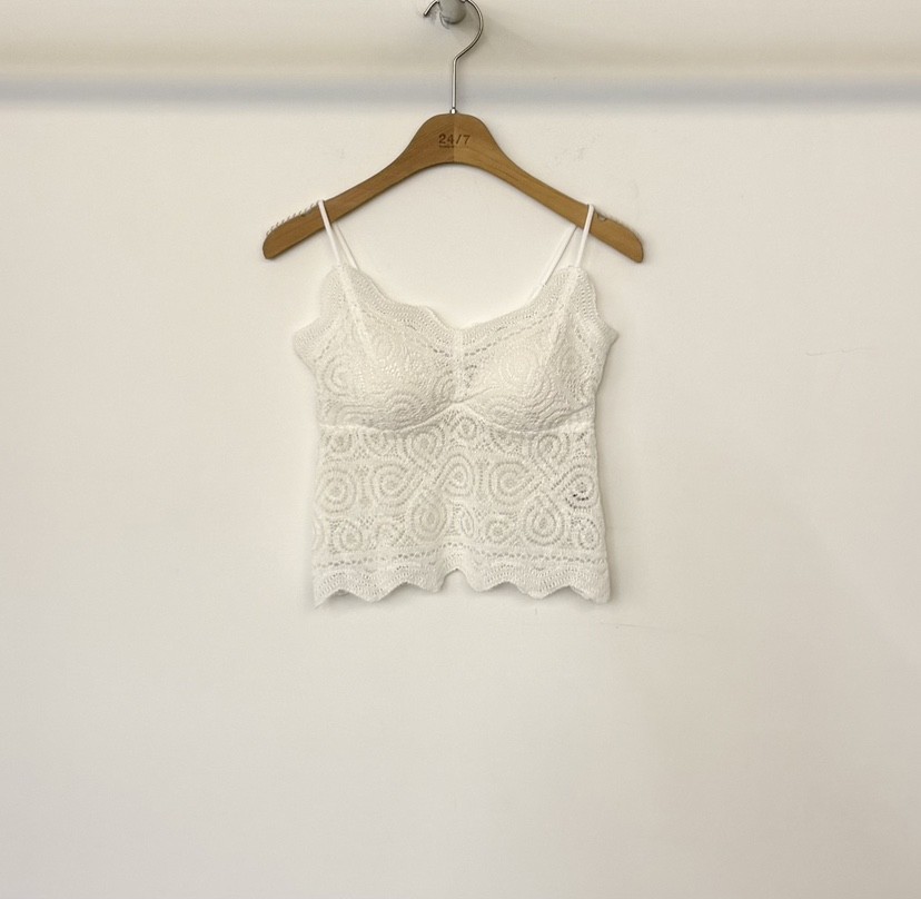 TWENTY FOUR SEVEN24-7韓國代購女裝新品職業吊帶背心蕾絲TEWNTY FOUR SEVEN24-7吊帶/背心