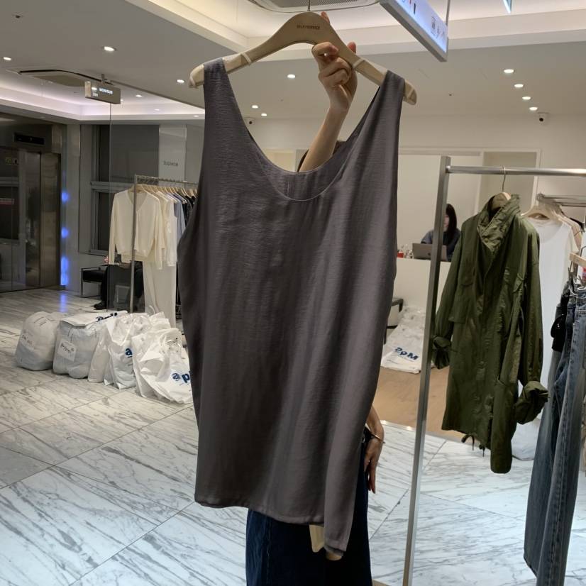 SELF SERVICE韓國代購女裝新品時尚休閑人氣26春夏吊帶背心SELF SERVICE吊帶/背心