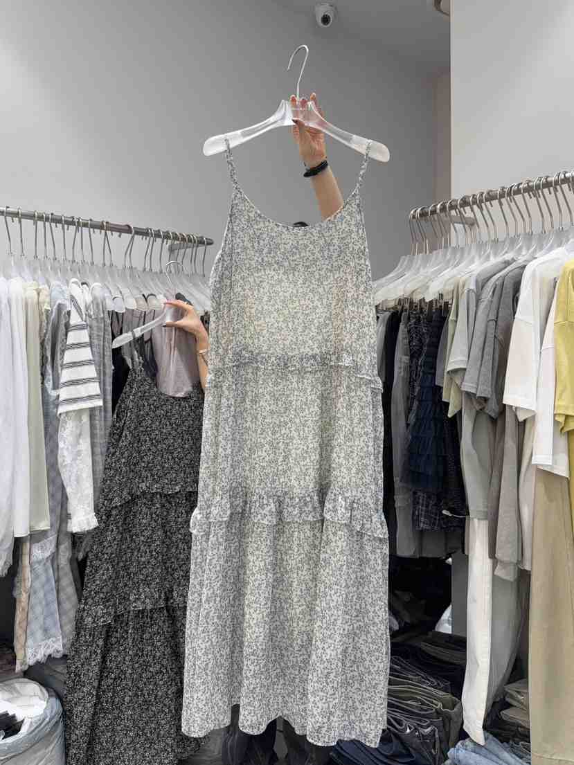 LOOKK/MIMME韓國代購女裝新款休閑職業推薦26春夏連衣裙雪紡LOOKK/MIMME連衣裙