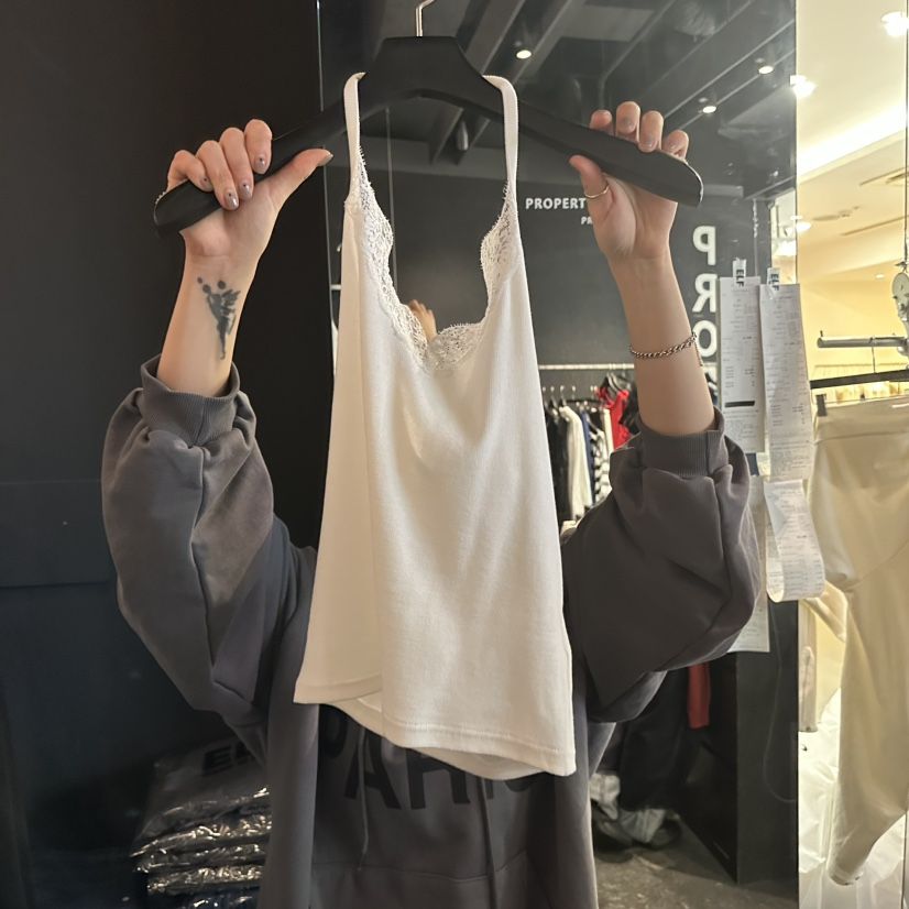 ELF-L韓國直郵女士新品熱賣推薦26春夏休閑吊帶背心蕾絲PROJECT ELF/ELF-L吊帶/背心