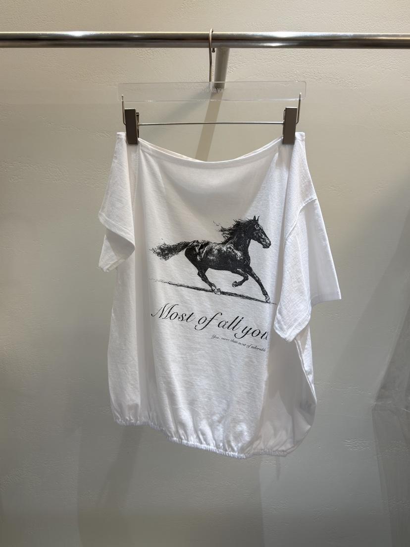 MOST OF ALL U韓國直郵實拍女裝新款推薦時尚職業人氣T恤MOST OF ALL UT恤