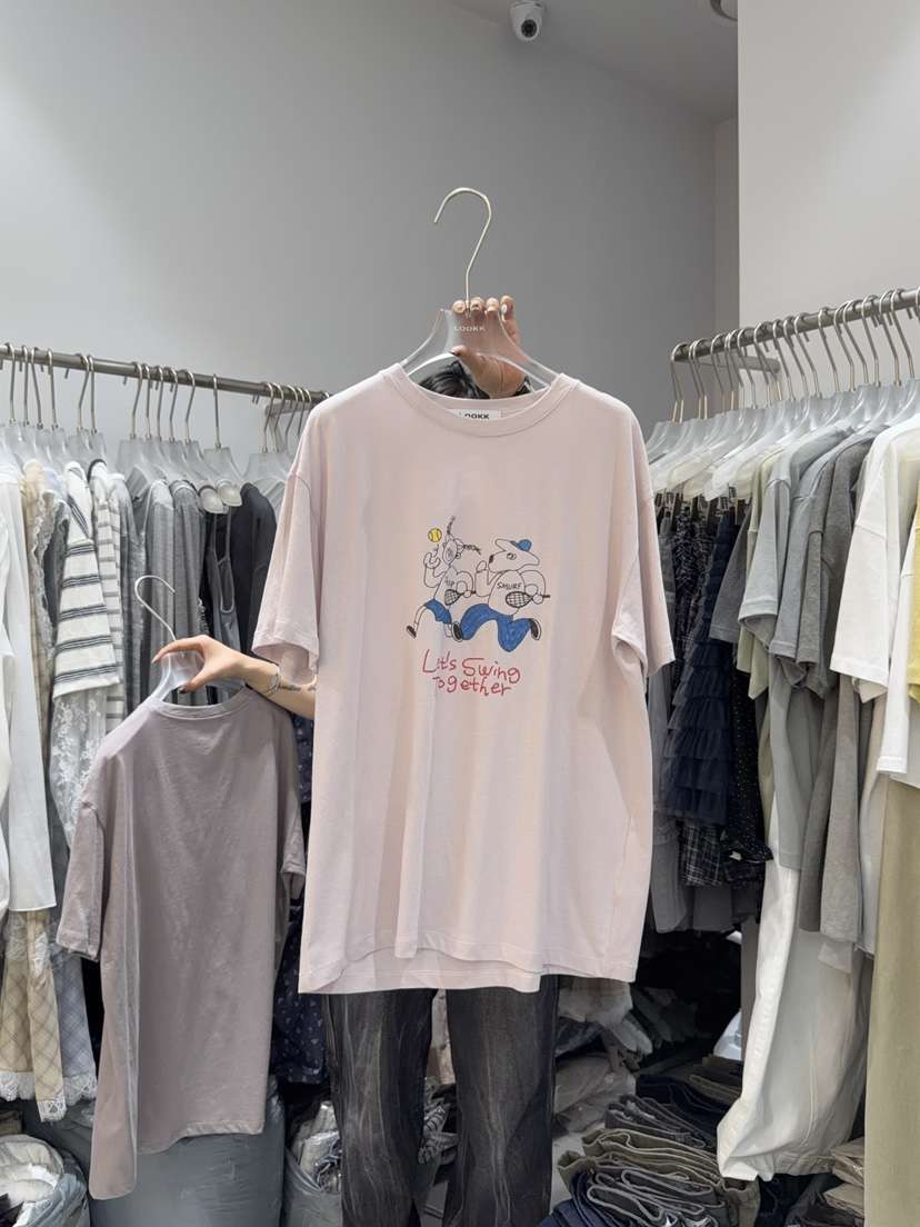 LOOKK/MIMME韓國東大門代購女裝新品職業推薦26春夏熱賣T恤LOOKK/MIMMET恤