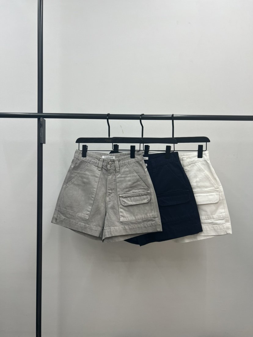 UNANSWERED-MYSTERY/FIFO韓國代購女裝新款人氣短褲口袋UNANSWERED-MYSTERY/FIFO短褲