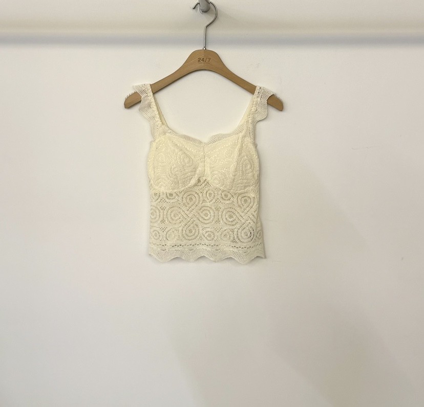 TWENTY FOUR SEVEN24-7韓國直郵女士新款26春夏吊帶背心蕾絲TEWNTY FOUR SEVEN24-7吊帶/背心