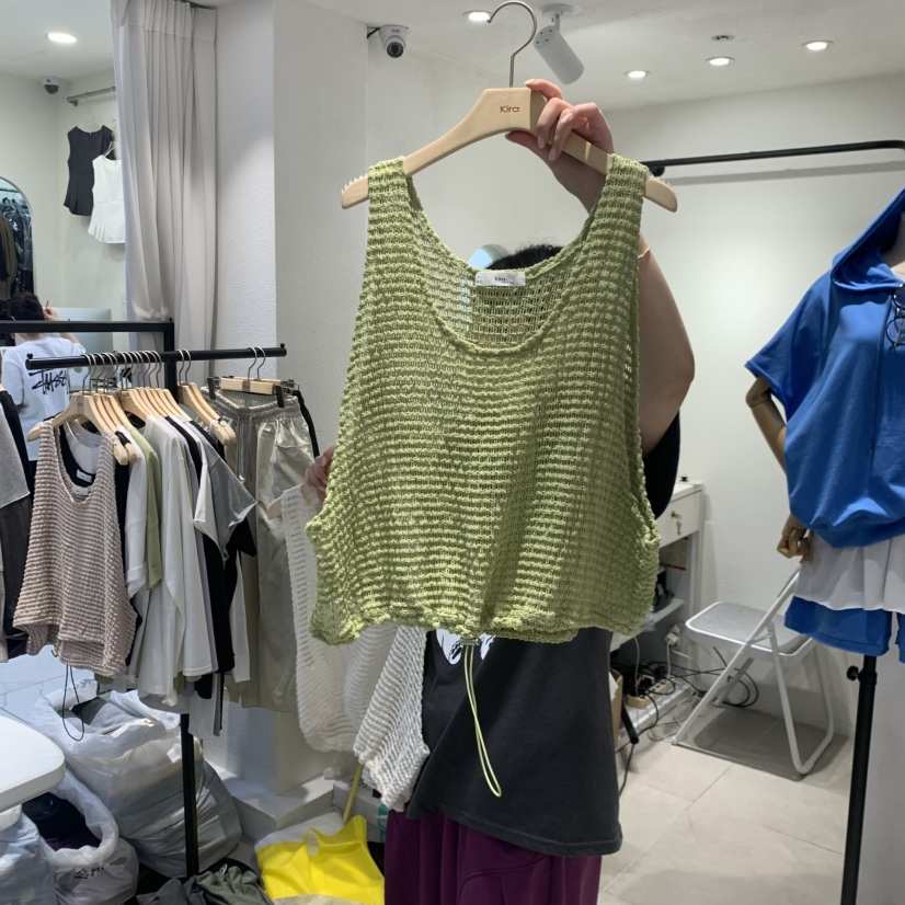 IN KIRA韓國東大門代購女裝新款人氣休閑推薦熱賣吊帶背心IN KIRA吊帶/背心