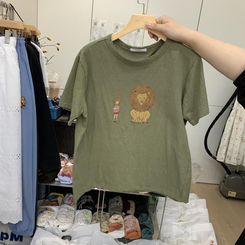 DOHWAJI韓國東大門直郵女士新款熱賣職業26春夏時尚休閑T恤DOHWAJIT恤