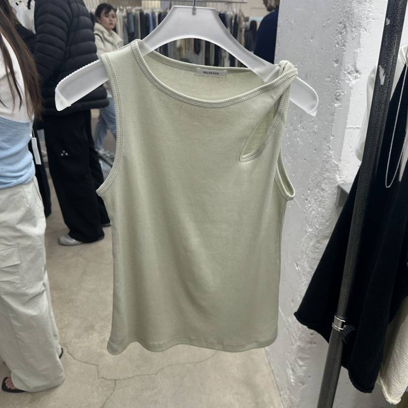 HELVETICA韓國直郵實拍女裝新款休閑人氣時尚熱賣吊帶背心HELVETICA吊帶/背心