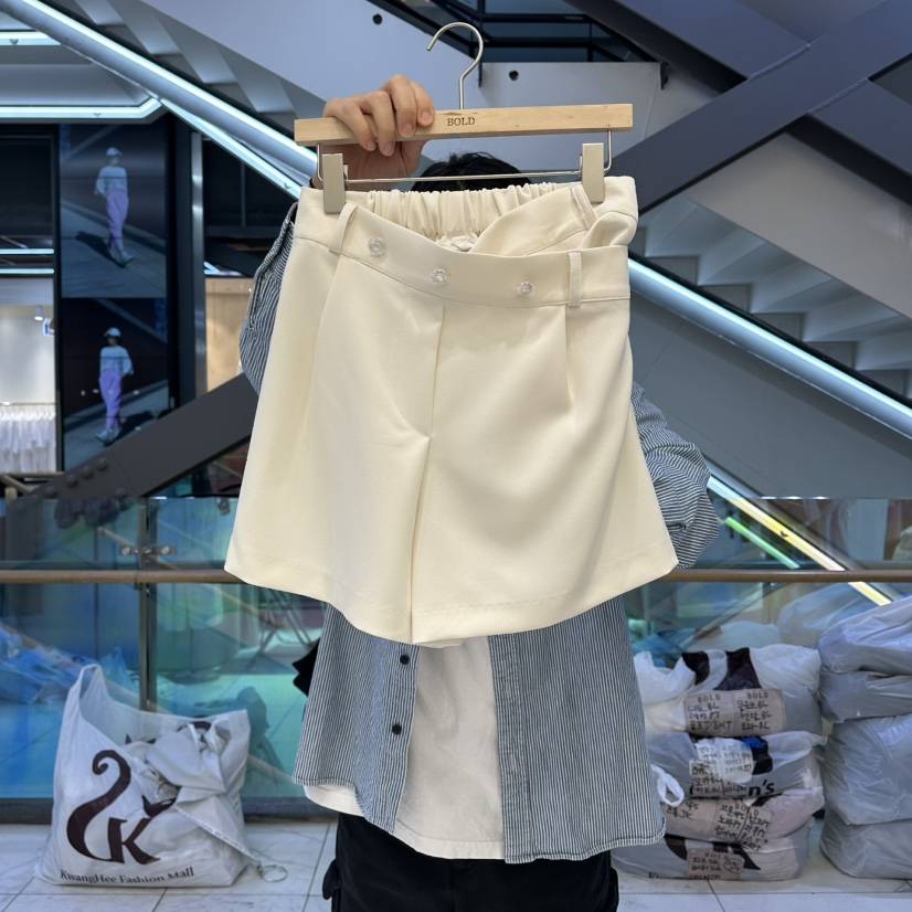 BOLD韓國東大門直郵女裝新款人氣休閑推薦熱賣職業時尚短褲BOLD短褲