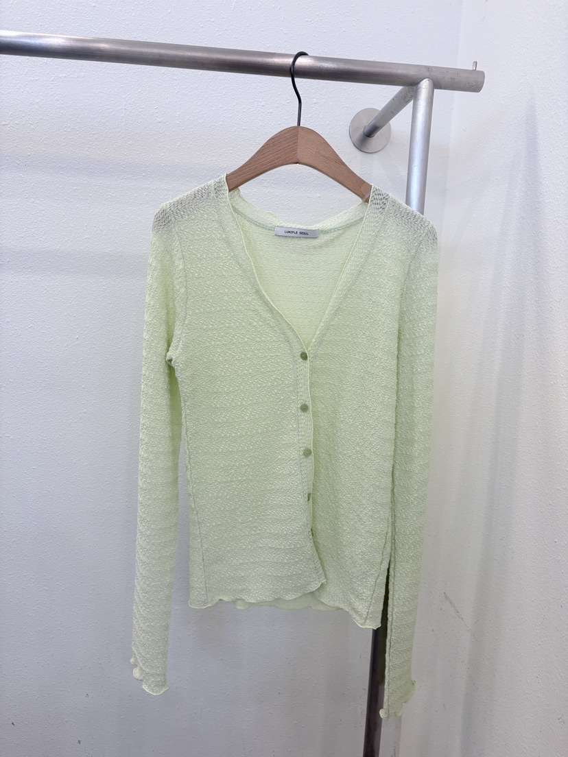 LUMIPLE韓國直郵實拍女士新款推薦人氣休閑26春夏熱賣針織衫LUMIPLE針織衫