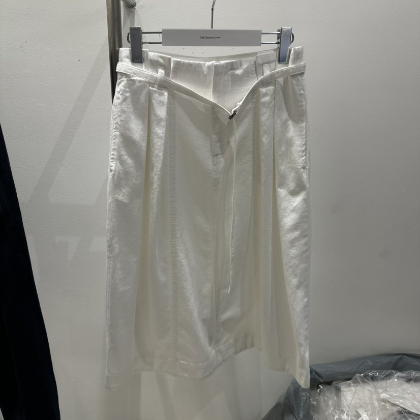 THE SECOND GROW/QUEENSRABBIT韓國代購女裝新款熱賣半身裙中短裙含腰帶THE SECOND GROW/QUEENSRABBIT半身裙/中短裙