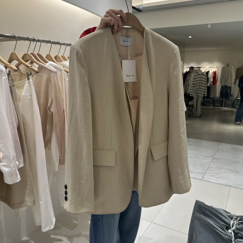 BLUEI-D/N SHARP韓國直郵女裝新品休閑熱賣推薦時尚夾克Blue i-d/N SHARP夾克