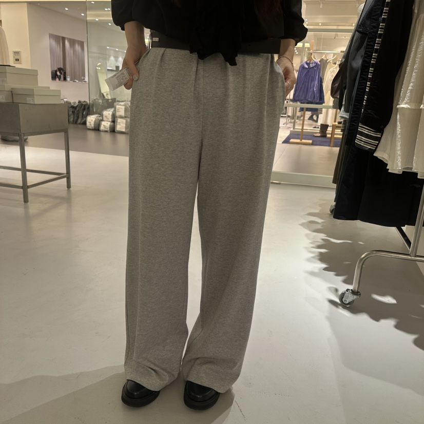 LOVE YOU SO MUCH/MORE THAN YESTERDAY韓國直郵實拍女裝新款人氣休閑褲含腰帶LYSM/MORE THAN YESTERDAY休閑褲