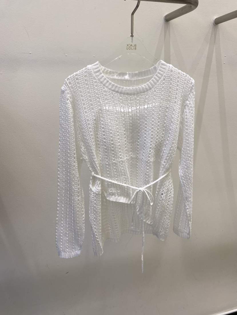 BLACK BIJOU韓國直郵實拍女士新款26春夏推薦休閑針織衫BLACK BIJOU針織衫