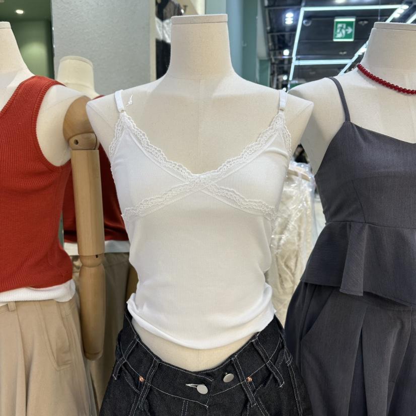 ROMANTIC NEWYORK韓國代購女士新品人氣熱賣吊帶背心蕾絲ROMANTIC NEWYORK吊帶/背心