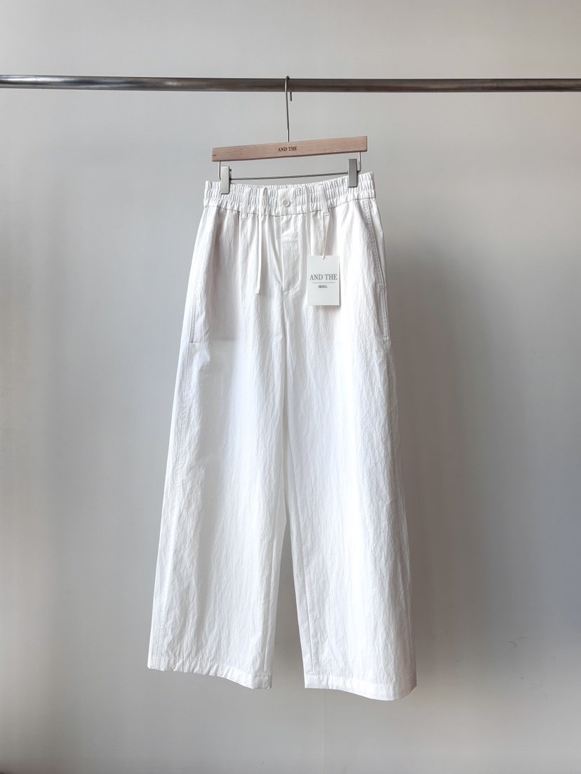 AND THE韓國東大門代購女裝新品26春夏時尚人氣推薦休閑褲AND THE休閑褲