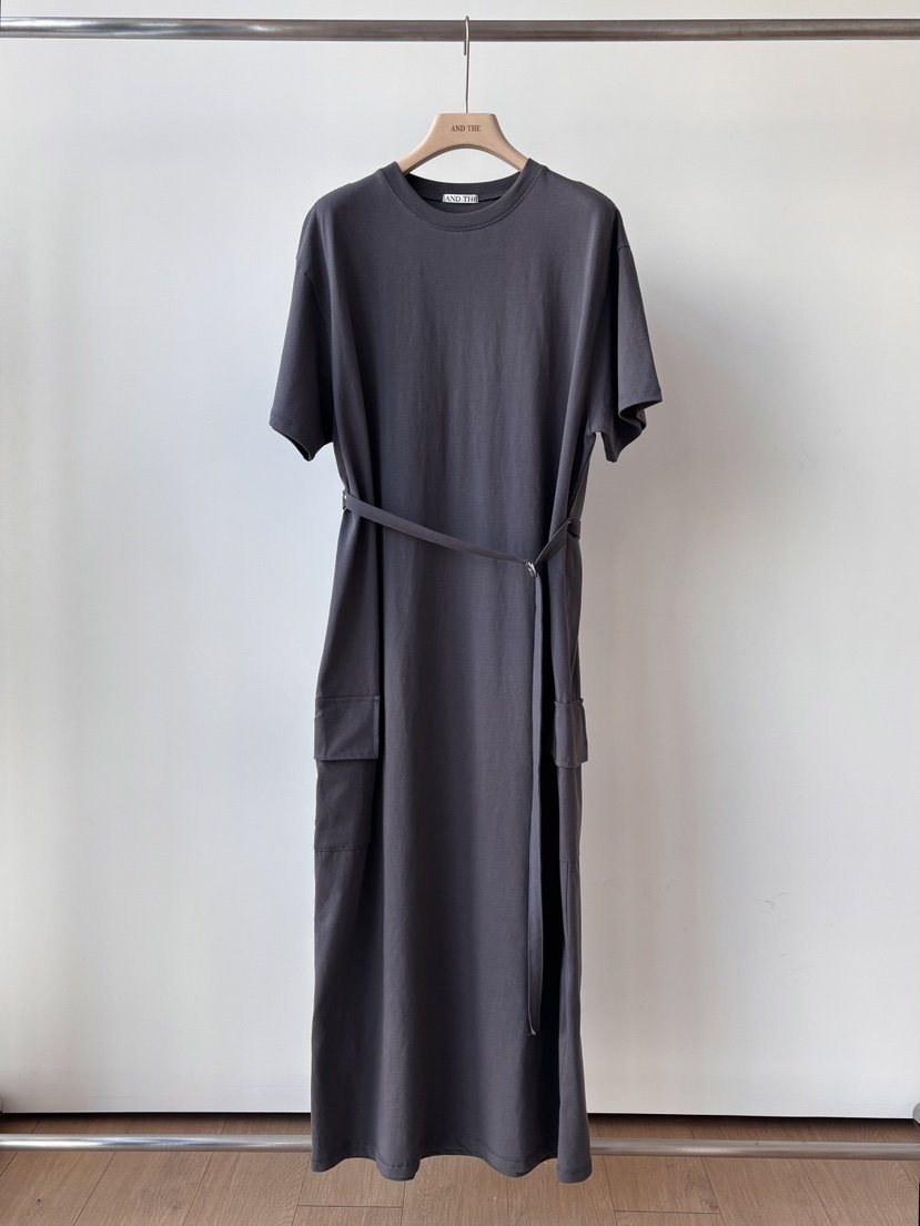 AND THE韓國代購女裝新款人氣休閑職業26春夏熱賣連衣裙AND THE連衣裙