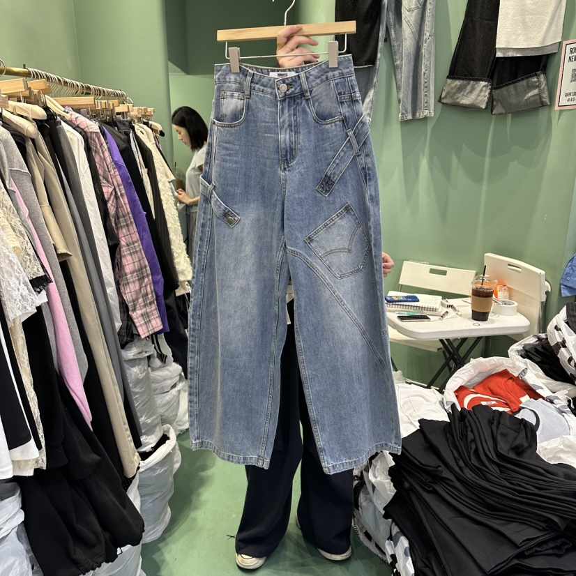 ROMANTIC NEWYORK韓國直郵女裝新品熱賣推薦人氣職業牛仔褲ROMANTIC NEWYORK牛仔褲