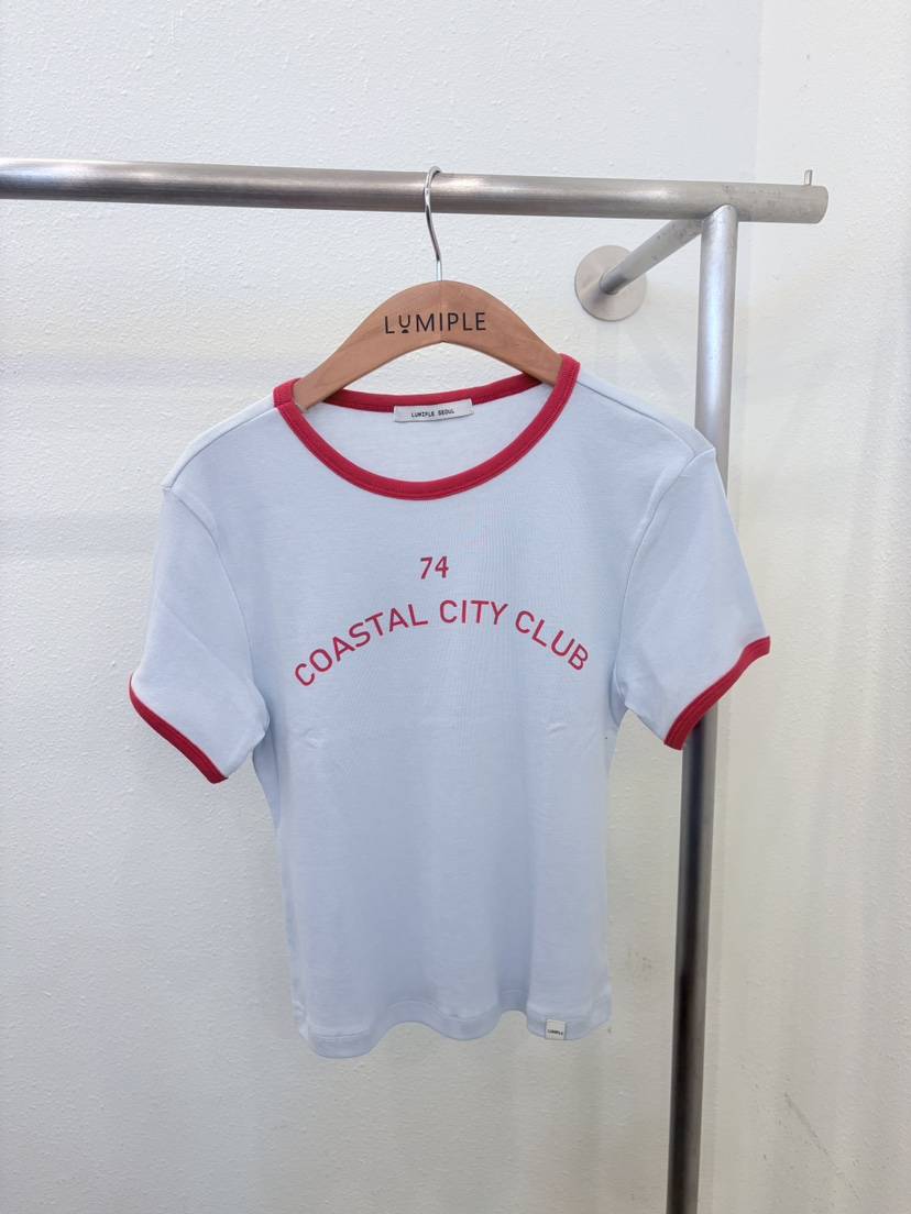 LUMIPLE韓國東大門直郵女士新款26春夏人氣職業休閑時尚T恤LUMIPLET恤