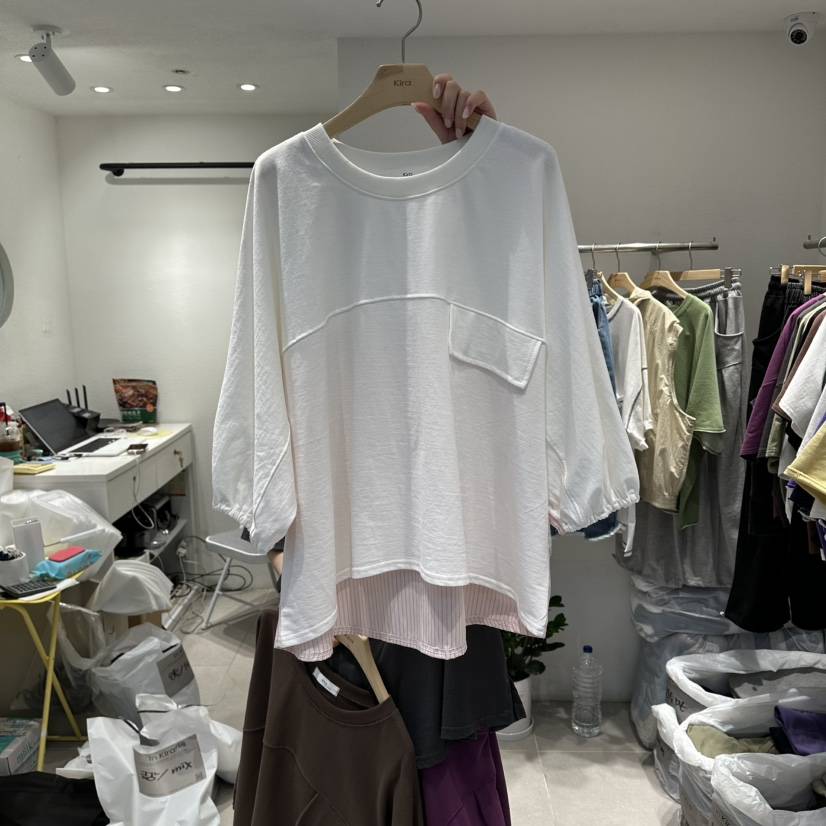 IN KIRA韓國直郵女裝新品推薦時尚休閑26春夏職業熱賣T恤IN KIRAT恤