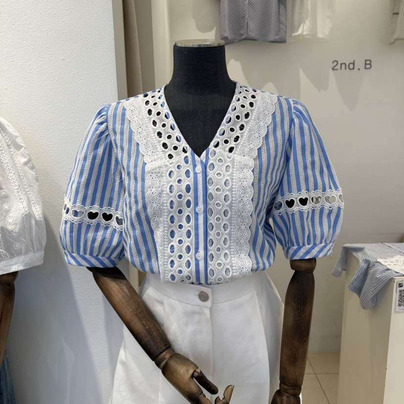 2nd B-S韓國直郵女裝新品26春夏職業熱賣推薦襯衫蕾絲衫2nd B-S襯衫/蕾絲衫