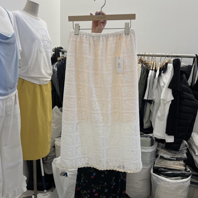 TAN&amp;COMO韓國東大門直郵女裝新品26春夏半身裙中短裙tan-COMO半身裙/中短裙