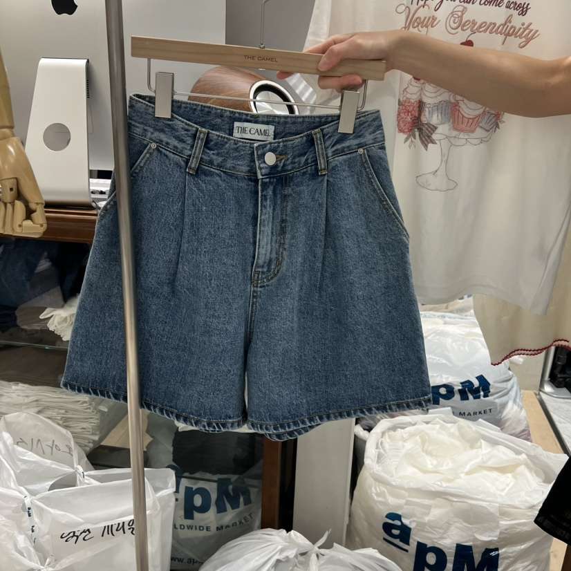 THE CAMEL韓國東大門直郵女裝新品職業短褲the came_l 家短褲