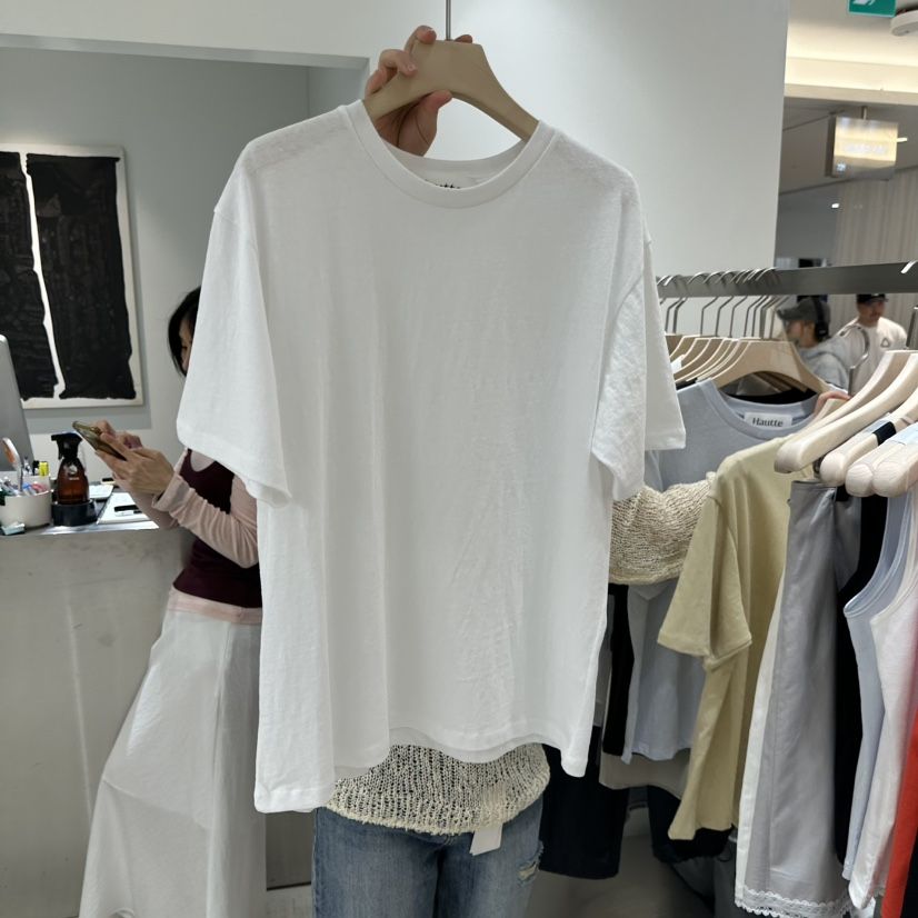 HAUTTE-P韓國直郵女裝新款熱賣推薦時尚人氣職業26春夏T恤HAUTTET恤