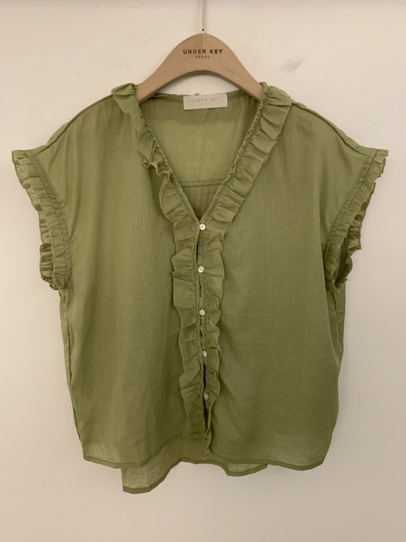 UNDER KEY韓國直郵實拍女裝新品人氣26春夏推薦襯衫蕾絲衫UNDER KEY襯衫/蕾絲衫
