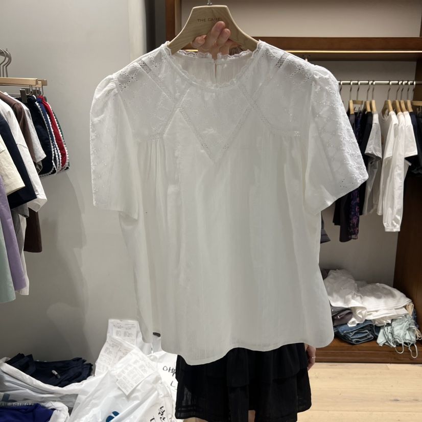 THE CAMEL韓國直郵女士新款職業襯衫蕾絲衫the came_l 家襯衫/蕾絲衫