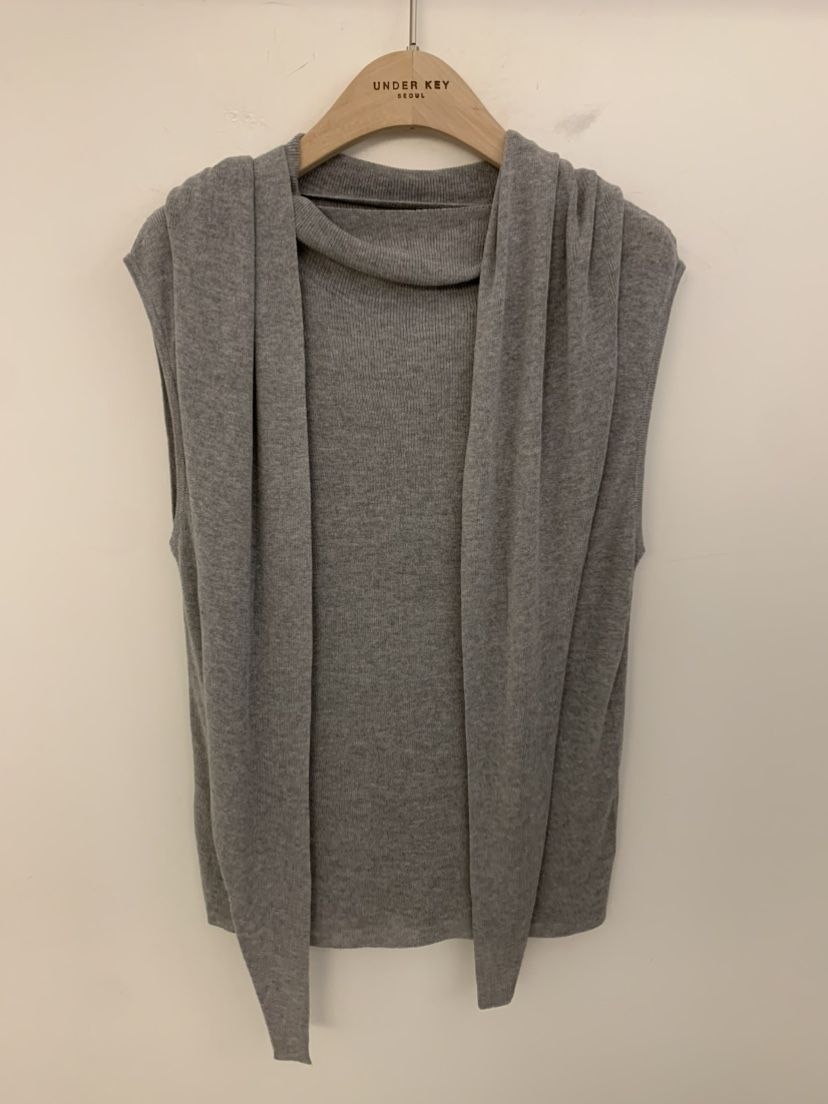 UNDER KEY韓國東大門直郵女裝新品時尚休閑熱賣套裝含圍巾UNDER KEY套裝