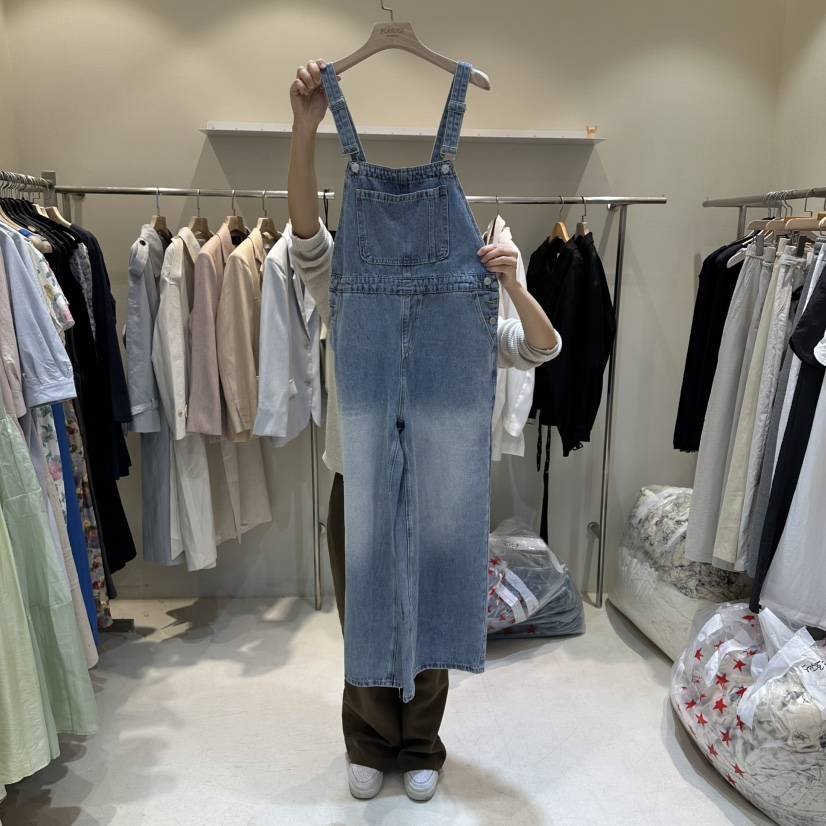 HER/PLAYLIST韓國直郵女裝新款職業人氣推薦時尚休閑背帶褲HER/PLAYLIST背帶褲