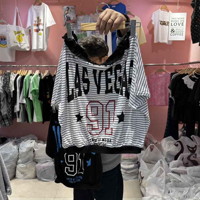 K STORY韓國東大門代購女裝新款26春夏休閑熱賣時尚職業T恤K STORYT恤