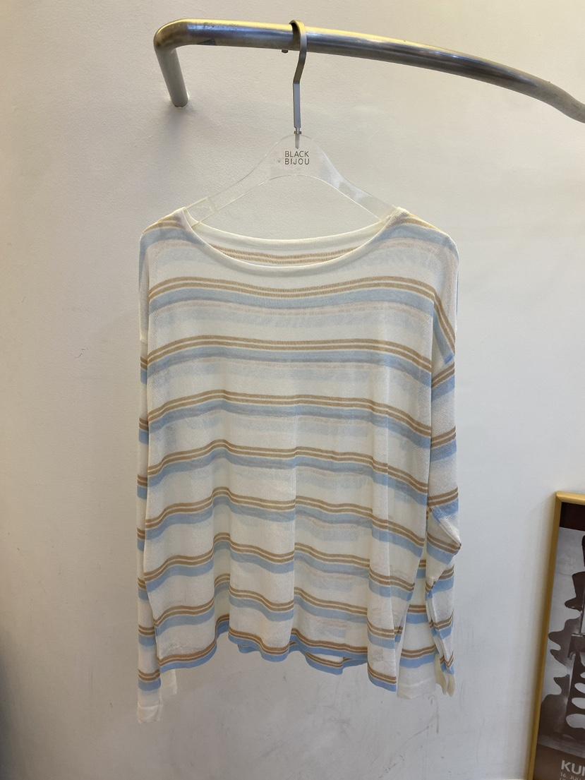 BLACK BIJOU韓國代購女士新品26春夏休閑推薦人氣針織衫BLACK BIJOU針織衫