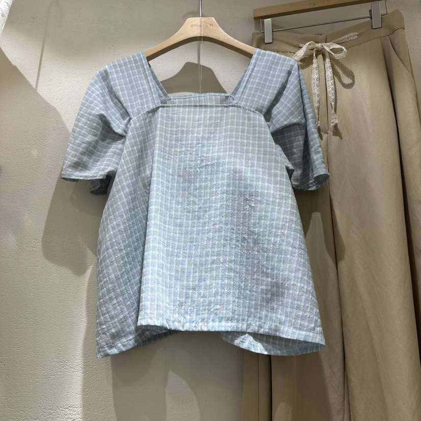 HOLYBANANA韓國直郵女裝新款人氣時尚26春夏休閑襯衫蕾絲衫groovy.H/HOLYBANANA襯衫/蕾絲衫