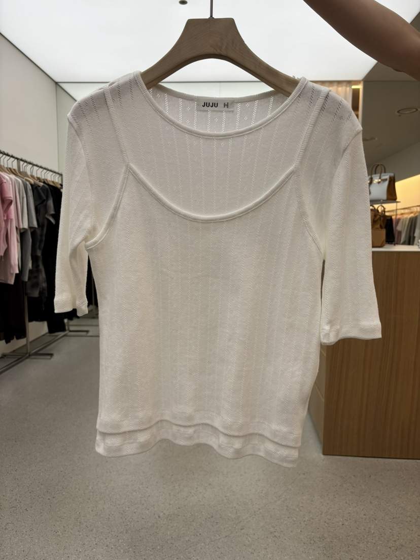 JUJU韓國東大門代購女裝新款26春夏熱賣人氣職業時尚休閑T恤JUJUT恤