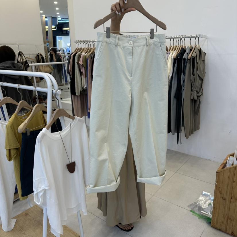 FUNNY POWDER韓國直郵實拍女士新款熱賣人氣26春夏休閑褲THE FUNNY休閑褲