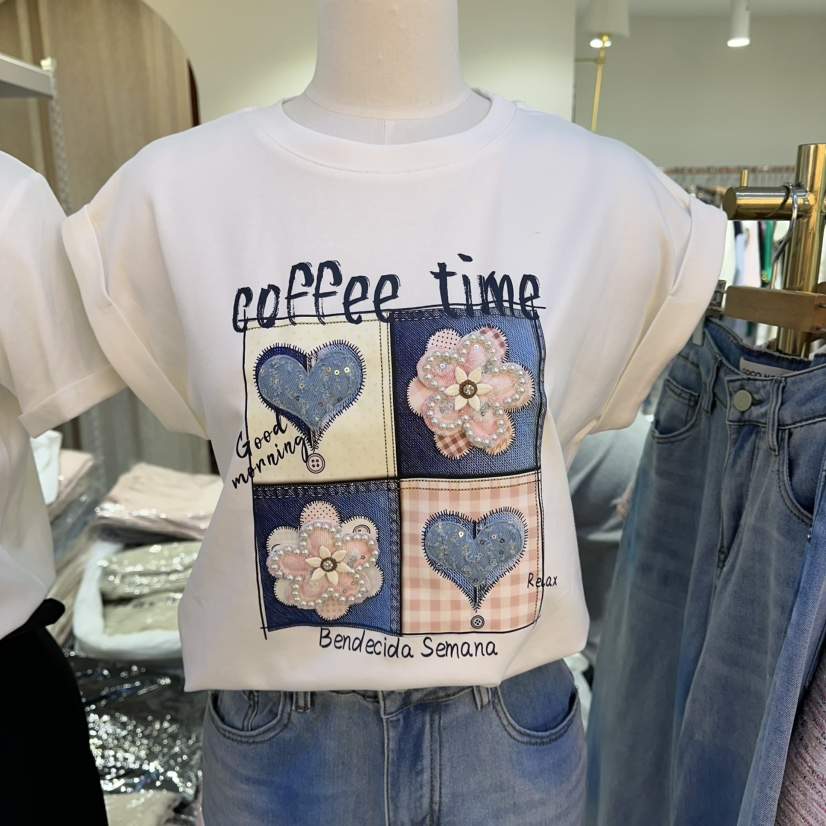 COCO HOLIC韓國直郵女裝新品時尚休閑推薦26春夏人氣T恤COCO HOLICT恤